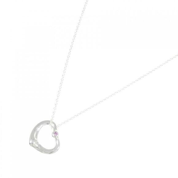Return to Tiffany®:Double Heart Tag Pendant in Silver, Mini  TIFFANY Silver Heart Necklace